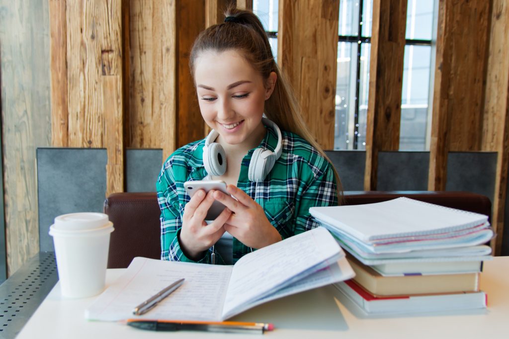 Girl Studying